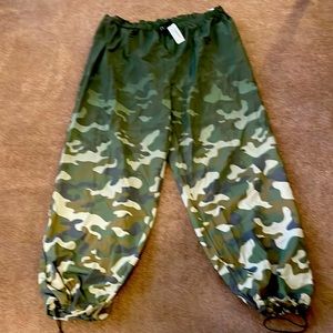 New plus size extreme parachute camp cargo